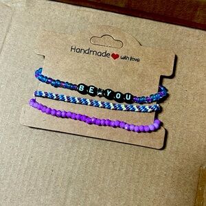 Bracelet stack 🫶🏼 “be you”